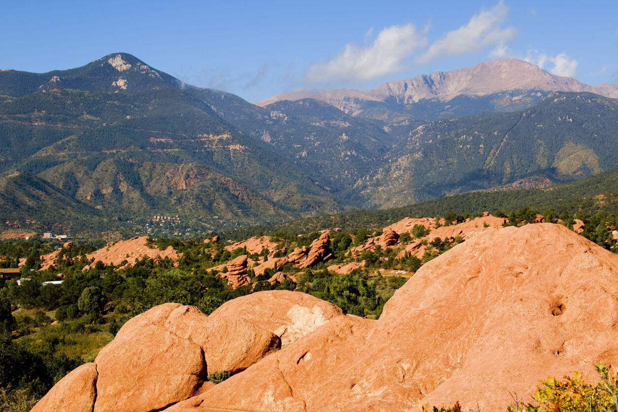 Garden of the Gods and Peak